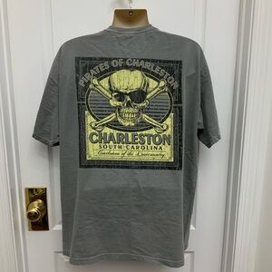 Comfort Colors Gray Pirates of Charleston Tee